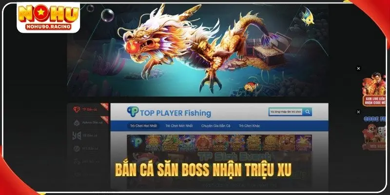 Bắn cá săn boss nhận triệu xu