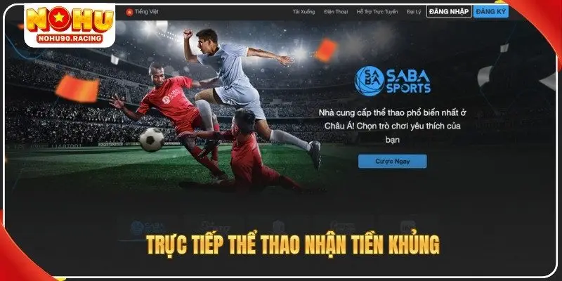 Trực tiếp thể thao nhận tiền khủng